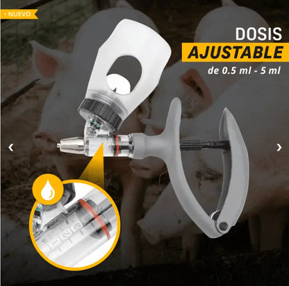 Jeringa para Vacunación Animal®️