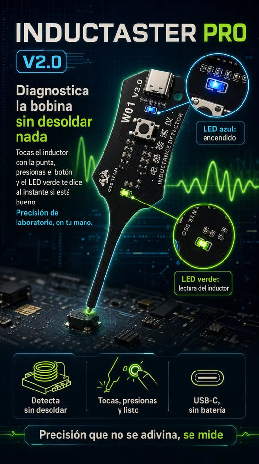 InducTaster Pro (Negro)